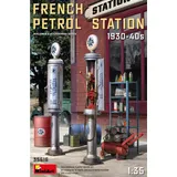 Mini Art Modellbauzubehör French Petrol Station 1:35