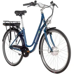 SAXONETTE Fashion Plus 2.0 - E-Citybike Classic 7 Gang-Rücktrittbremse Wave