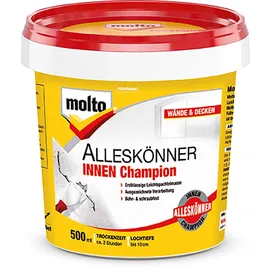 Molto Spachtelmasse Alleskönner Champion Innen Weiss 500 ml