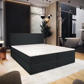 masseno PELLIO 160 x 200 cm Schwarz