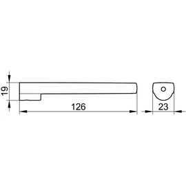 Keuco Moll für Rollenbreite bis 120mm, verchromt