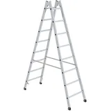 Günzburger Aluminium-Stehleiter 2 x 8 Sprossen (33016)