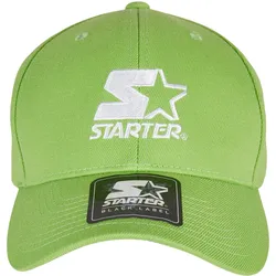 Flex Cap STARTER BLACK LABEL "Starter Black Label Herren Starter Logo Flexfit", Damen, Gr. S/M, grün (jadegrün), 83% Polyacryl, 15% Wolle, 2% Elasthan, casual, Caps