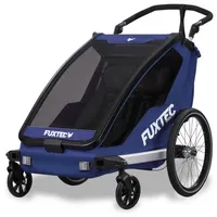 FUXTEC Sportfux Fahrradanhänger blau