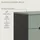 xonox.home Canu 120 x 94 x 37 cm basalt grau / smoke green