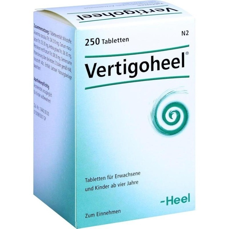 vertigoheel tabletten 250