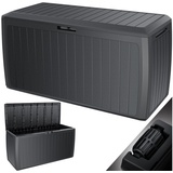 KESSER KESSER® Auflagenbox Kissenbox 290 Liter mit abschließbarem Deckel Haltegriffe Gartenbox