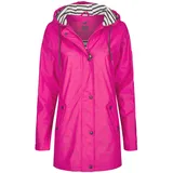 mh michael heinen Damen Regenjacke Schirm, Friesennerz, Regenschirm-Motiv, Regenparka, Regenmantel, wasserdicht, Winddicht rapsberry 42 - 42