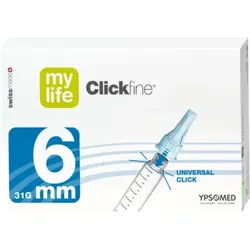 MYLIFE Clickfine Pen-Nadeln 6 mm 100 St Kanüle