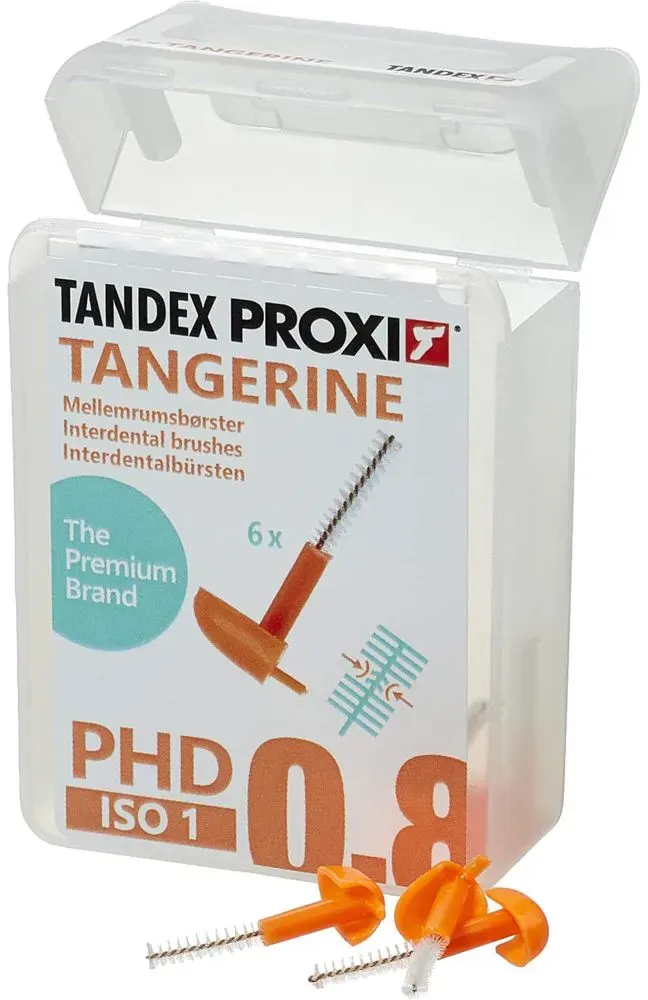 TANDEX PROXI Interdentalbürste PHD 0.8/ISO 1 tang. 6 St