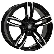 2DRV WH29 8,5 x 19 5 x 120 ET35 MB72,6 Schwarz Hochglanz Poliert
