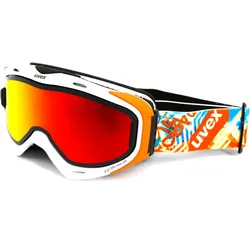 Skibrille g.gl.300 TO take off white-orange Goggles + Wechelscheibe rot WEISS NO SIZE