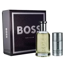 HUGO BOSS Boss Bottled Eau de Toilette 200 ml + Deo Stick 75 ml Geschenkset 1