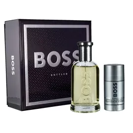 HUGO BOSS Boss Bottled Eau de Toilette 200 ml + Deo Stick 75 ml Geschenkset 1