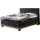 Hasena Finca Boxspringbett 140-180 cm Braun / Anthrazit, Liegefläche:180 x 200 cm, Topper:Base-Topper