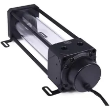 Alphacool 13326 Eisbecher Aurora D5 Acetal/Glas - 250mm inkl. VPP Apex D5 Ausgleichsbehälter