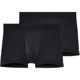 HOM Retro Short / Pant unifarben schwarz S 2er Pack