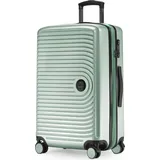 HAUPTSTADTKOFFER - Mitte - Koffer-Set 3 Trolley Hartschale, TSA, XXL Erweiterung, 4 Rollen (S, M & L),Mint - Türkis