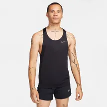 Nike Fast Dri-FIT Singlet Lauf-Tanktop Herren 010 black/reflective silv S