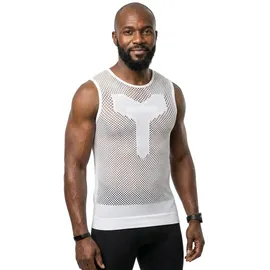 Q36.5 Zero Mesh Ärmelloses Baselayer Weiß 44