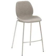 Mayer Sitzmöbel Barhocker 49 x 96 x 49 cm Muschelgrau-Meliert/Lichtgrau