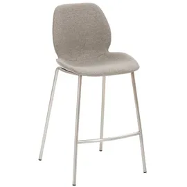 Mayer Sitzmöbel Barhocker 49 x 96 x 49 cm Muschelgrau-Meliert/Lichtgrau