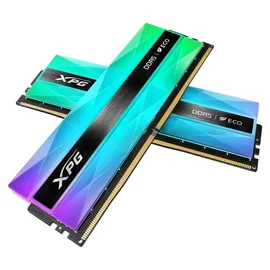 A-Data Adata Lancer Neon RGB DDR5 - 6000 - U-DIMM - 32GB 2 x 16 GB Dual-Kit, Arbeitsspeicher silber, AX5U6000C3016G-DCLANRSG,