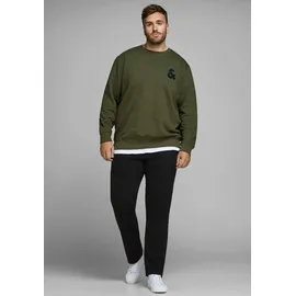 Jack & Jones PlusSize Tim Original Am 816 Slim Hosen Black Denim 48 34