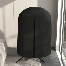 Outsunny Hängesessel Abdeckung Ø128 x 190 cm Schwarz