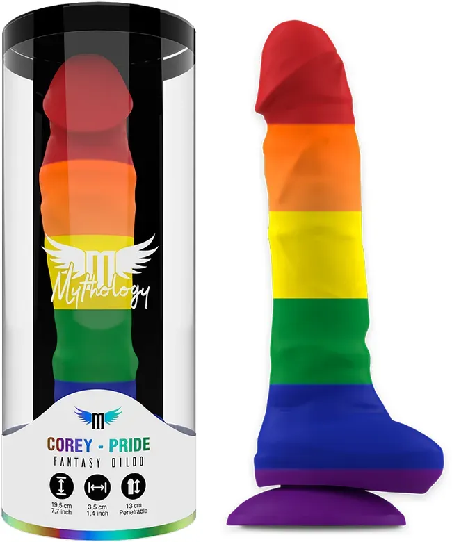 MYTHOLOGY - COREY PRIDE DILDO L