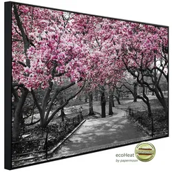 papermoon Infrarotheizung »EcoHeat - Rosa Blüten«, Matt-Effekt - bunt