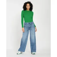 GANG Weite Jeans - Jeans Wide fit - hochwertige Wide-Leg Jeans - 94ZIA blau 25