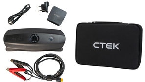 SET: CTEK CS FREE Portables Ladegerät + CS FREE BAG
