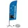 Showdown Displays Beachflag Alu Wind Komplett-Set Winterreifen Französisch Kreuzständer