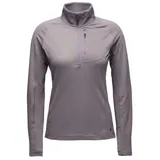 Black Diamond Coefficient Lt Fleece Mit Halbem Reißverschluss Dark Mauve M