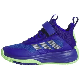 adidas Ownthegame 3.0 Schuhe, Lucid Blue/Silver Met./Lime Burst, 39, Lucid Blue Silver Met Lime Burst, 6 UK Child