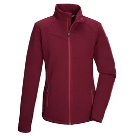 KILLTEC Damen Unterjacke KOW 2 WMN FLX JCKT, weinrot, 48