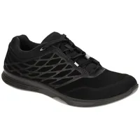 ECCO Leder-Sneakers in schwarz 44