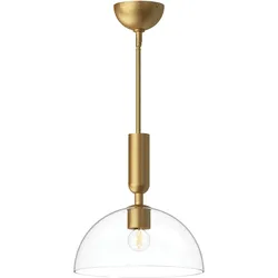 Alora Mood Jude 1 lt Pendelleuchte - Gebürstetes Gold - ALM-JUDE-P-GD-CL