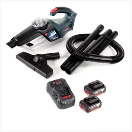 Bosch GAS 18V-1 Akku Staubsauger 18V + 2x Akku 5,0Ah + Ladegerät