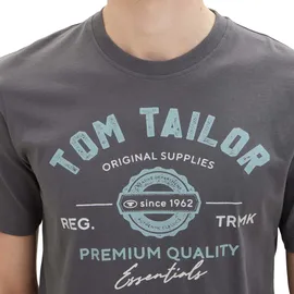 Tom Tailor T-Shirt grau L