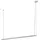 LEDVANCE Slab 1-flg. 1,2 m 40 W weiß Aluminium