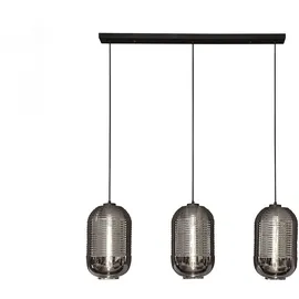 KAWOLA BRAGA 3-flg. 30 cm Glas schwarz