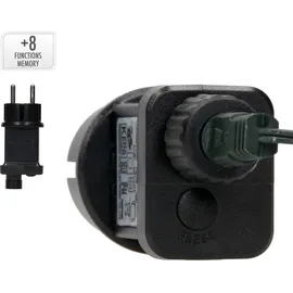ECD Germany LED-Lichterkette Cluster 20 m Grün
