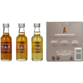 Auchentoshan Three Wood 43% vol 0,5 l + 12 Years Old 40% vol 0,5 l + Oak 40% vol 0,5 l Gift Collection