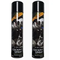 Technoline Cockpit Spray schwarz 2 St. 400 ml