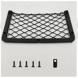 Aufbewahrungsnetz – Nicht Spezifiziert – 4er-pack – Groß – Polyester – Schwarz – Kofferraumtasche