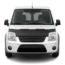 Omac Haubenbra Steinschlagschutz Bonnet Bra kompatibel mit Ford Connect 2002-2014 Schwarz Halb