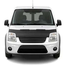 Omac Haubenbra Steinschlagschutz Bonnet Bra kompatibel mit Ford Connect 2002-2014 Schwarz Halb