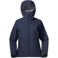 Bergans Damen Essentials 3L Shell Jacke (Größe M, blau)